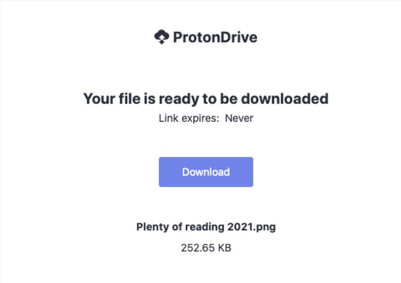 Proton Drive veritabanına erişim